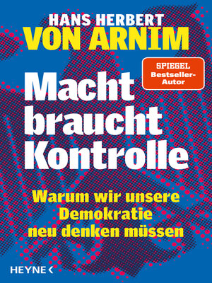cover image of Macht braucht Kontrolle